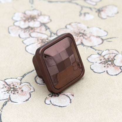 Premium Copper Square knob Drawer Knobs Pulls Handles Dresser Knob Cabinet Knobs Kitchen Knobs