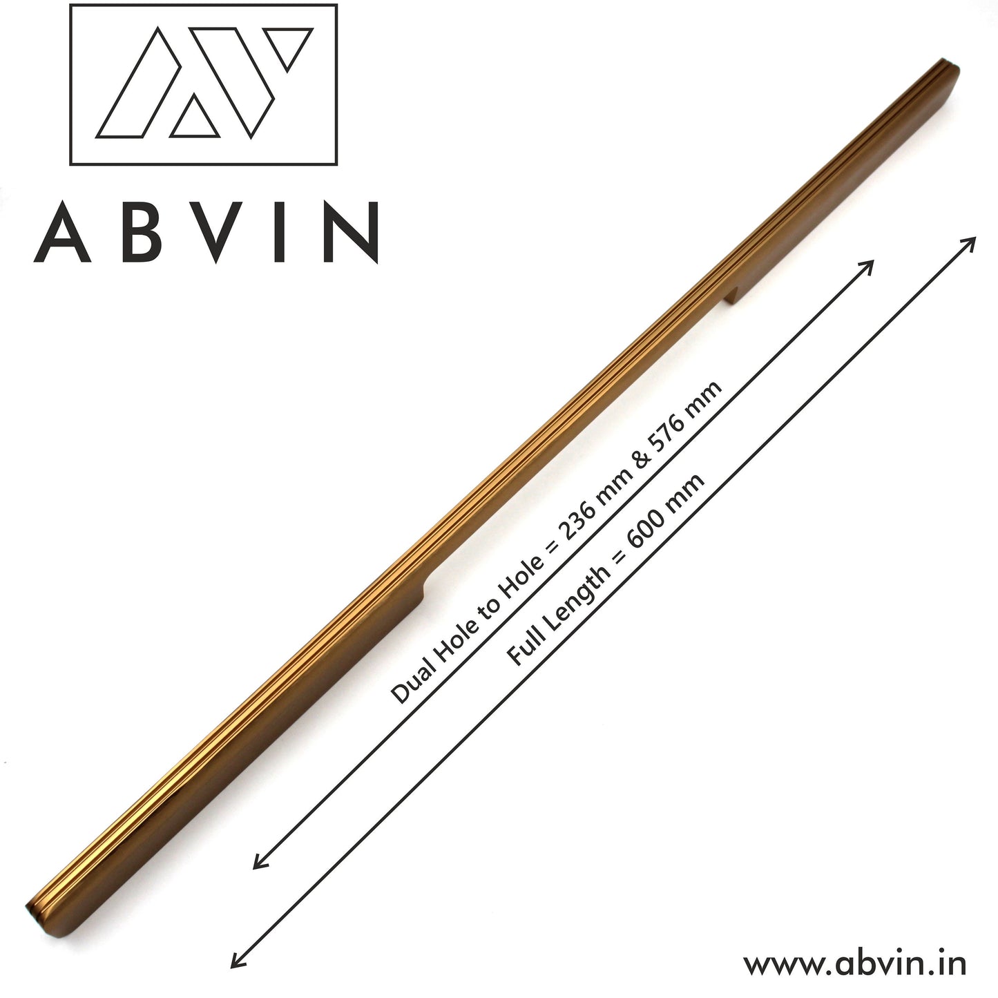 Modern Matt Gold Brush Handles Pulls Cabinet Drawer Dresser Furniture Knob Handle Appliance Pulls - 1 pcs