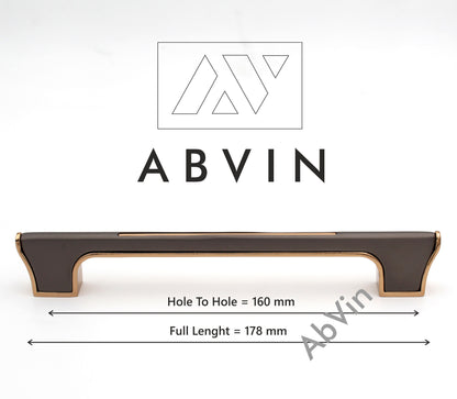 Modern Slim Grey Gold Handles Pulls Cabinet Drawer Dresser Furniture Knob Handle Pulls - 1 pcs