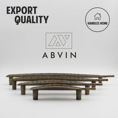 Vintage Retro Solid Leaf Flowers Handles Pulls Cabinet Drawer Dresser Furniture Knob Handle Pulls - 1 pcs