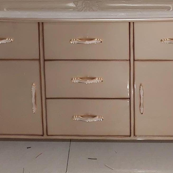 Premium Ceramic Gold Bar Handles and knob , Modern Gold Cabinet Hardware, Furniture Pulls for Doors, Cabinets, Cupboards & Drawers