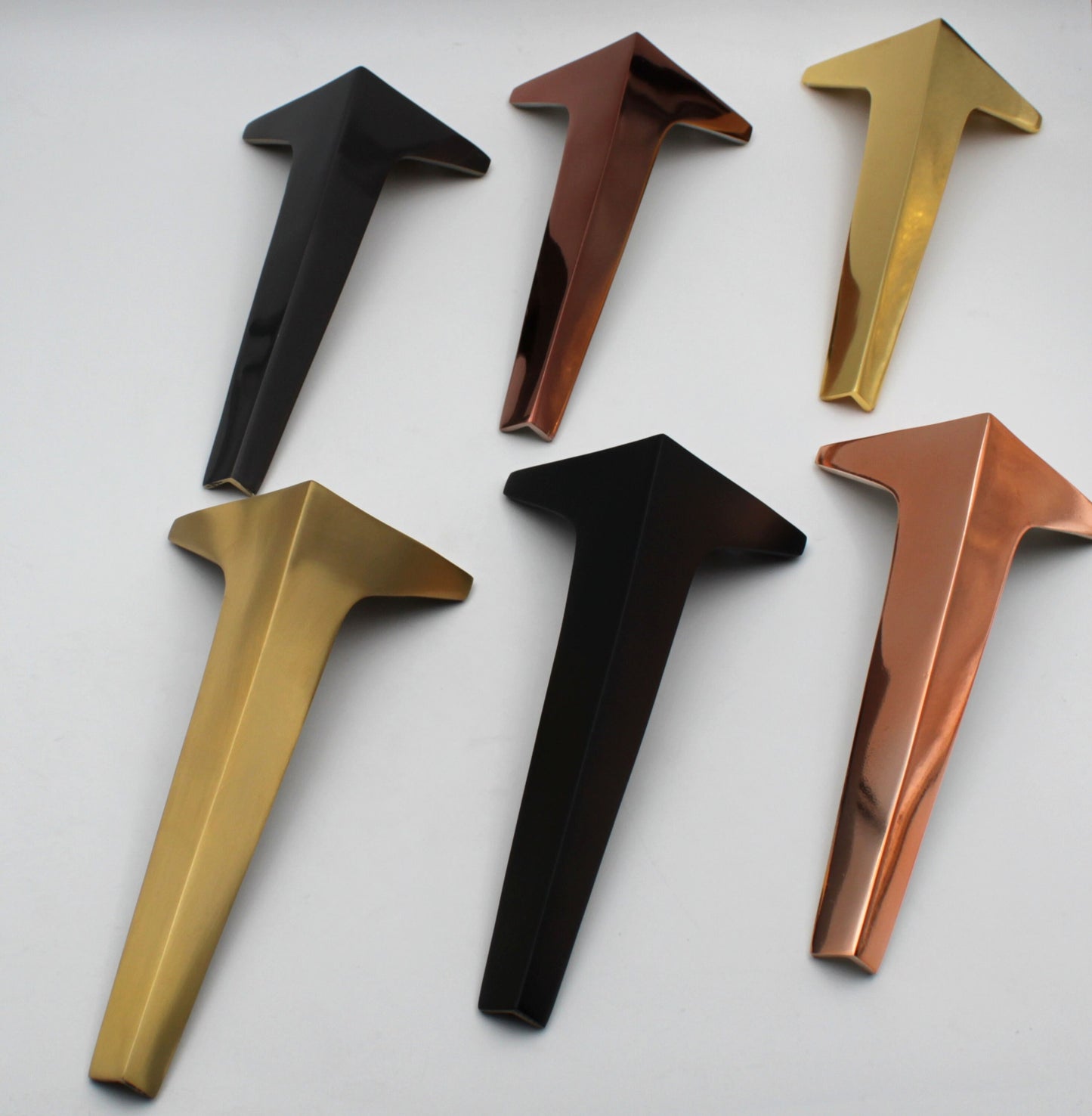 4X Pure Brass Furniture Legs , Sofa Legs , Couch Legs ,Modern Legs, IKEA Legs,  Table legs, Cabinet legs,Replacement Legs