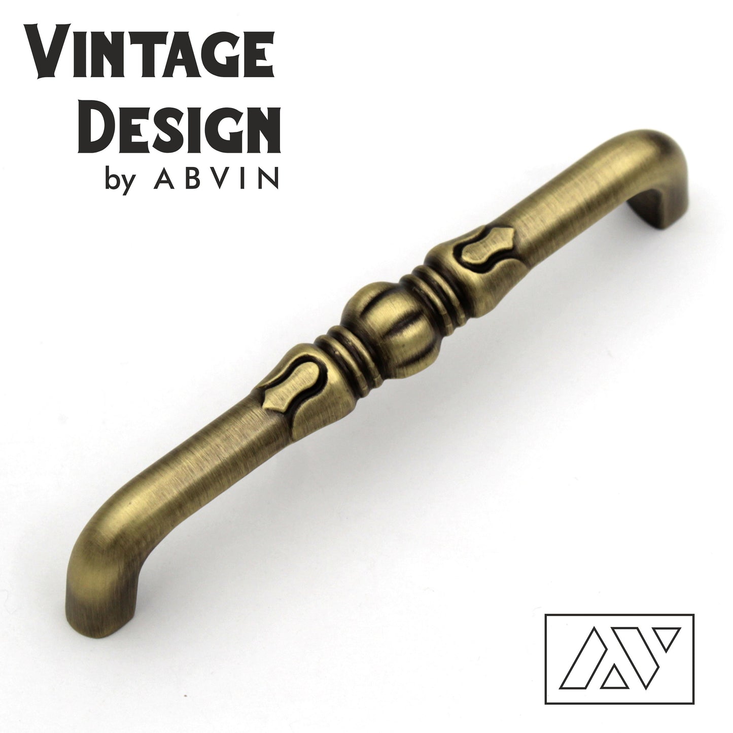 ABVIN Premium Aged Bar Pulls Cabinet Drawer Handles Pulls Cabinet Drawer Dresser Furniture Knob Handle Pulls - 1 pcs