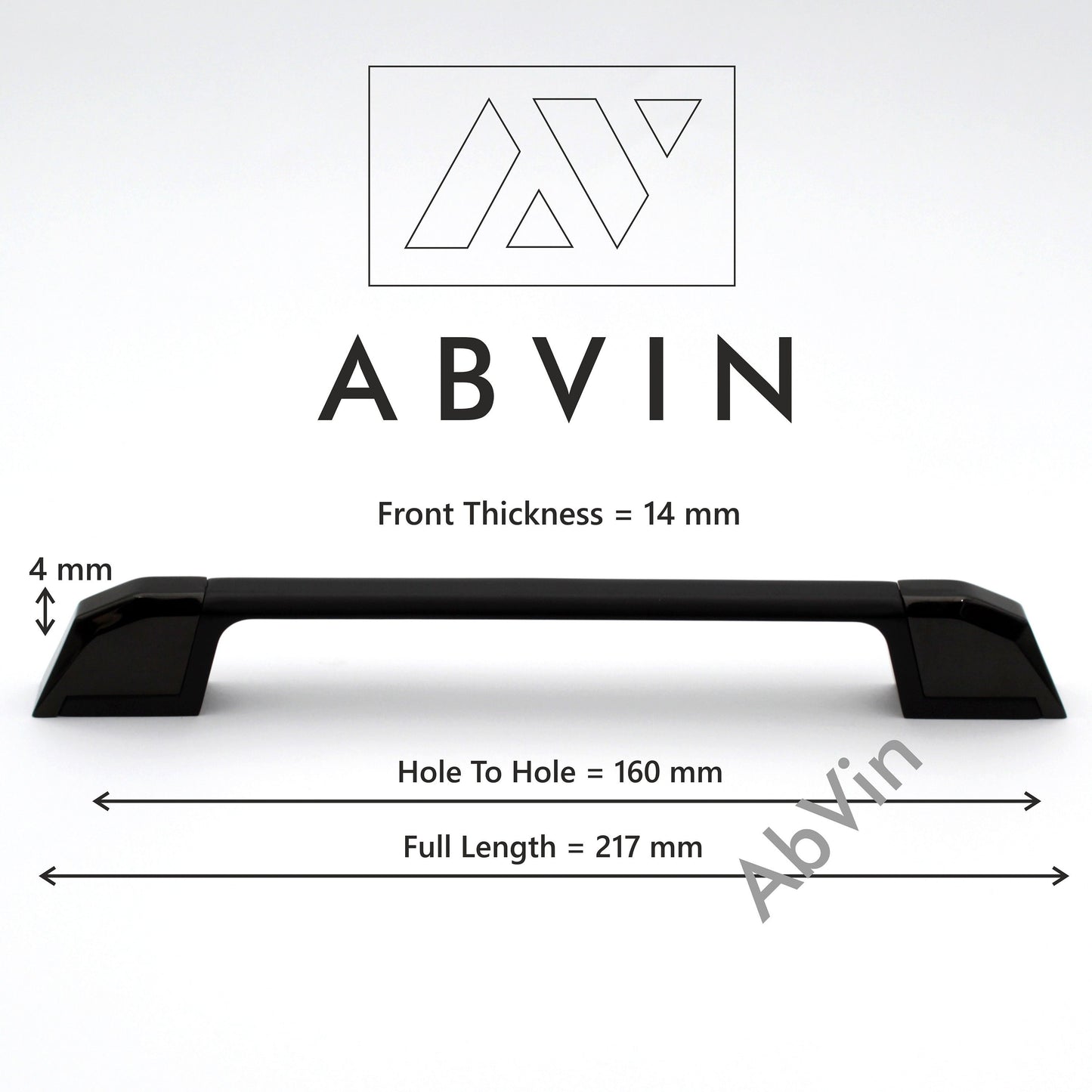 Modern Dual Tone Handles Pulls Cabinet Drawer Dresser Furniture Knob Handle Pulls - 1 pcs