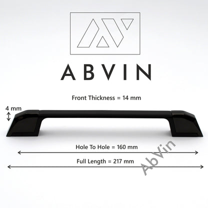 Modern Dual Tone Handles Pulls Cabinet Drawer Dresser Furniture Knob Handle Pulls - 1 pcs