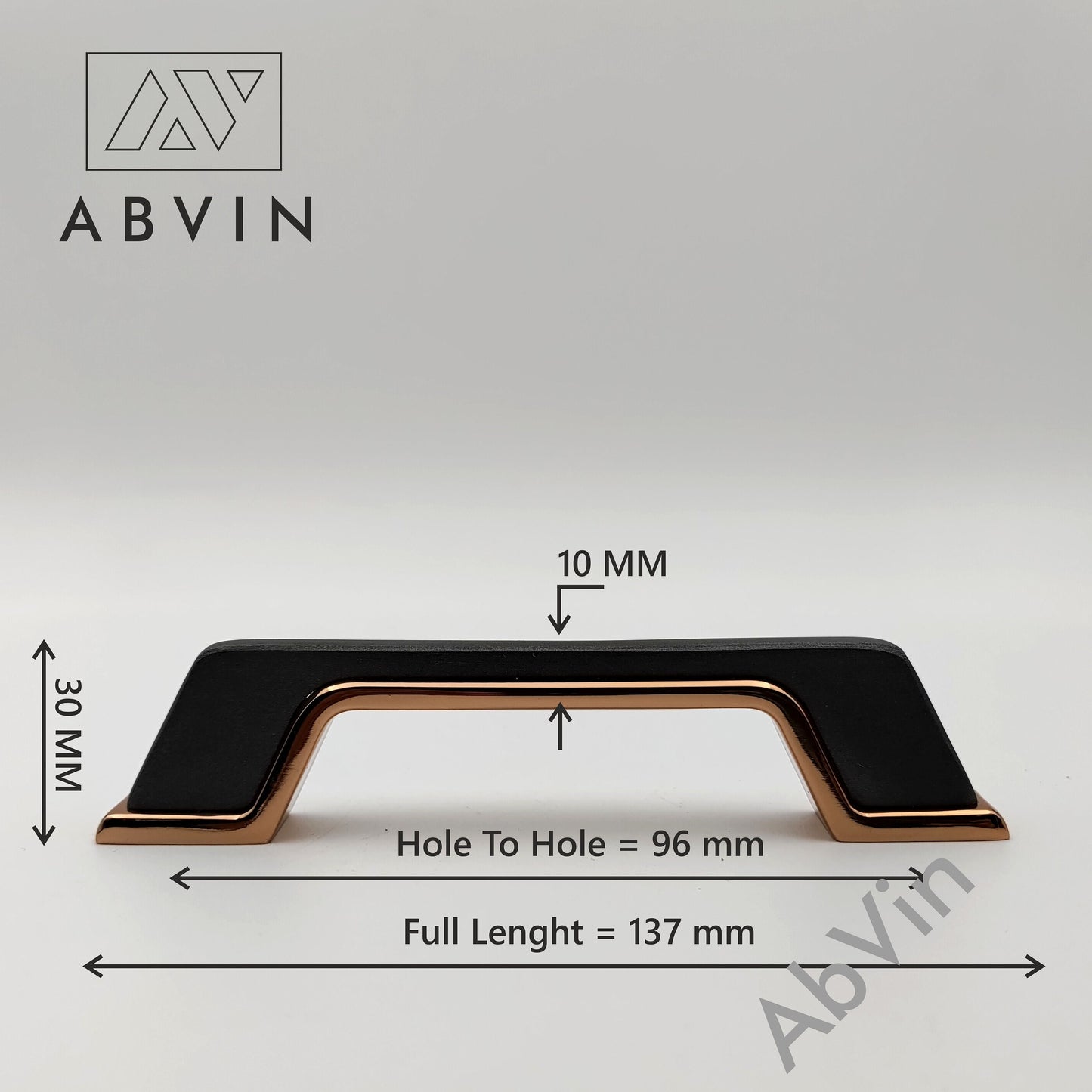 Modern Grey Gold Handles Pulls Cabinet Drawer Dresser Furniture Knob Handle Appliance Pulls - 1 pcs