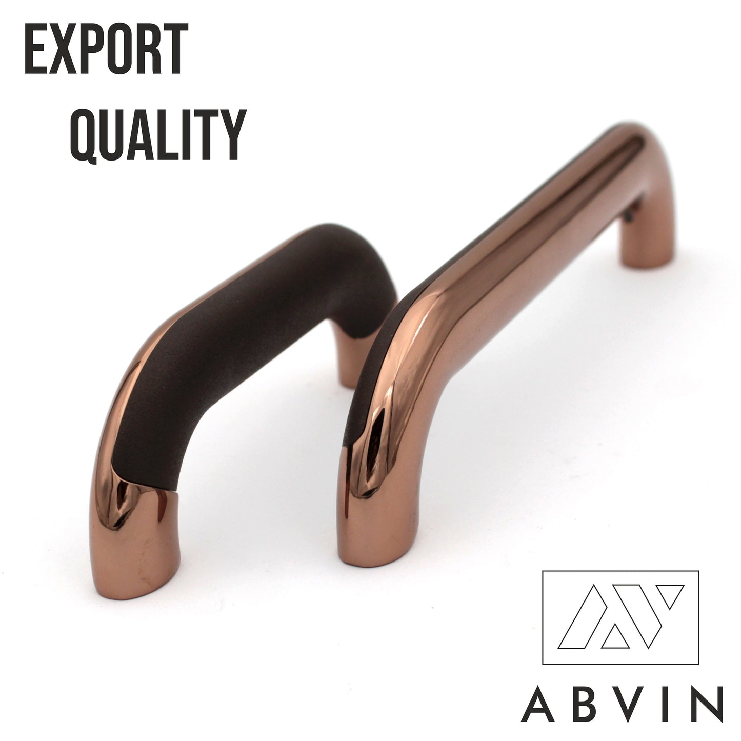 Modern Slim Dual Side Textured Copper Handles Pulls Cabinet Drawer Dresser Furniture Knob Handle Appliance Pulls - 1 pcs ( Not Black)