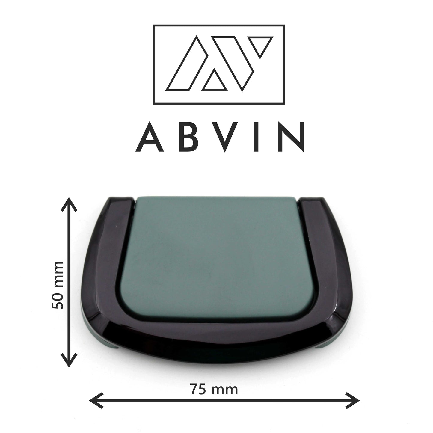 ABVIN Black Green Handles, Modern  Cabinet Hardware, Furniture Pulls for Doors, Cabinets, Cupboards & Drawers