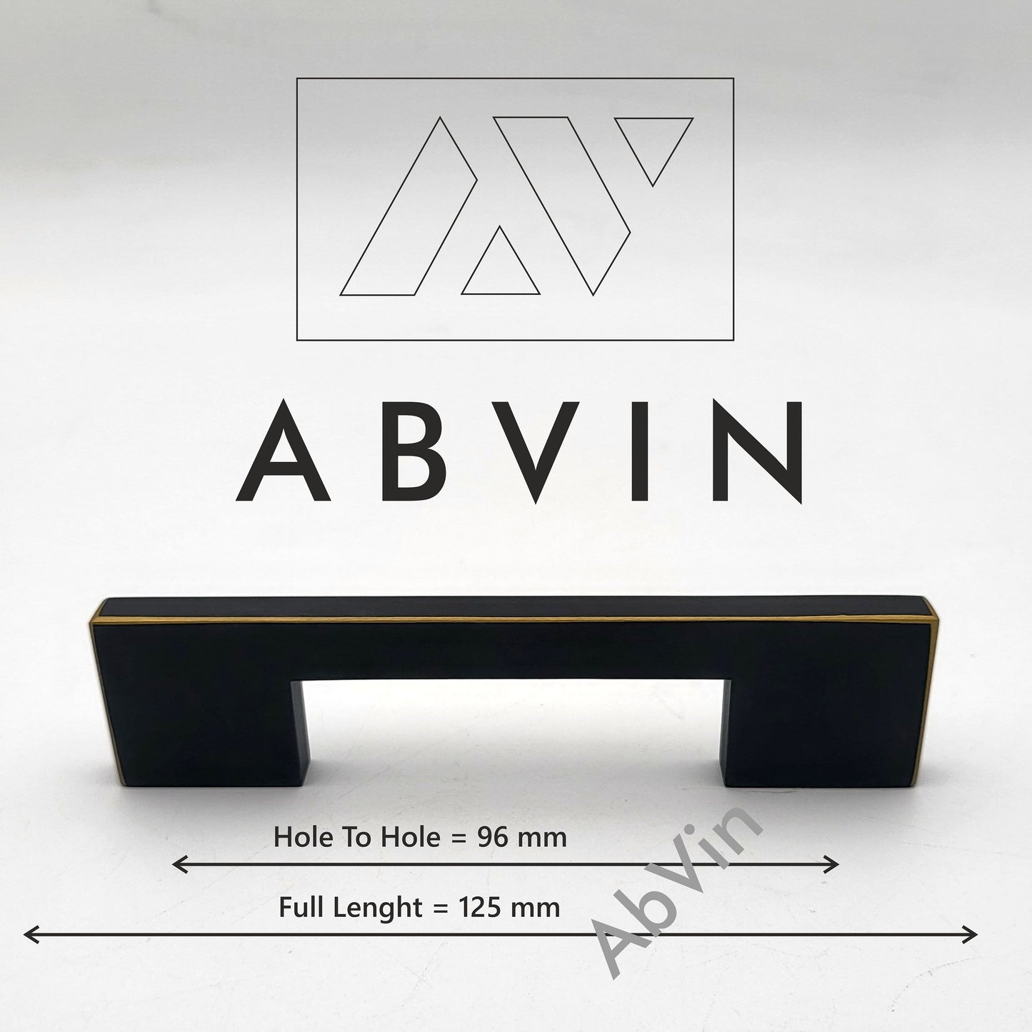 PREMIUM Black Matt Gold Modern Solid Long Pull Bar Handles For Doors Cabinets Cupboards Drawers