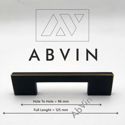 PREMIUM Black Matt Gold Modern Solid Long Pull Bar Handles For Doors Cabinets Cupboards Drawers