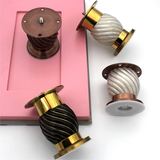 Ceramic Modern Legs, Furniture Legs, IKEA Legs, sofa legs, table legs, cabinet legs, support foot, TV cabinet foot - 1 pcs price