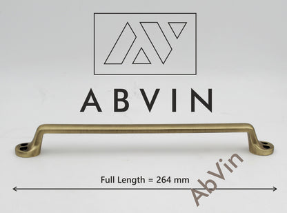 Vintage Antique Handles Pulls Outer Screws Cabinet Drawer Dresser Furniture Knob Handle Pulls - 1 pcs