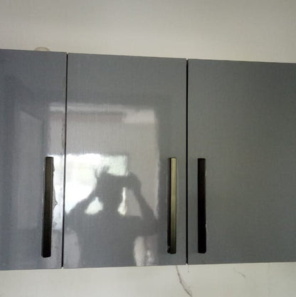 Cabinet Pull Bar Handles Premium Black Matt Modern Solid Long  For Doors Cabinets Cupboards Drawers Profile Type