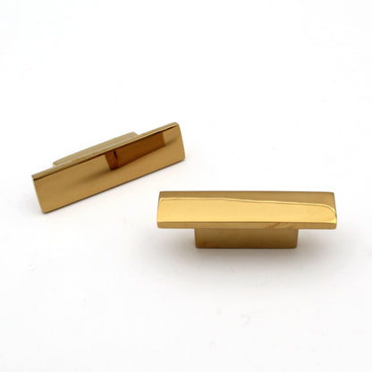 Modern PVD Gold Handles Pulls Cabinet Drawer Dresser Furniture Knob Handle Pulls - 1 pcs