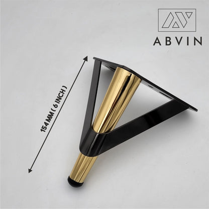 4X 6 inch Modern Legs, Furniture Legs, IKEA Legs, sofa legs, table legs, cabinet legs, support foot, TV cabinet foot, raised foot pad