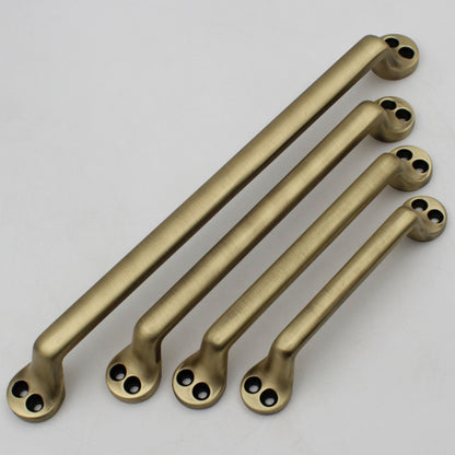 Vintage Antique Handles Pulls Outer Screws Cabinet Drawer Dresser Furniture Knob Handle Pulls - 1 pcs