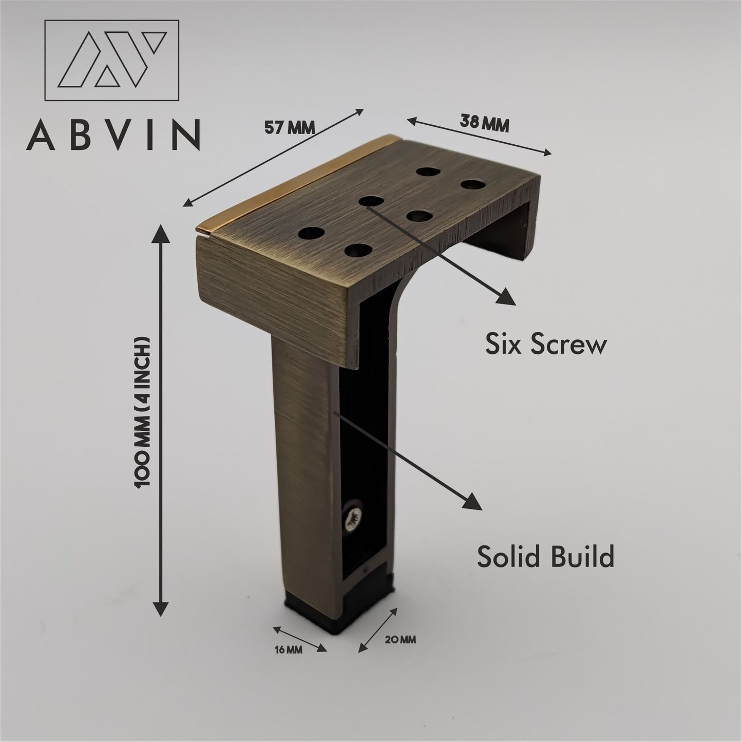 Modern Legs, Furniture Legs, IKEA Legs, sofa legs, table legs, cabinet legs, support foot, TV cabinet foot, raised foot pad - 1 pcs price