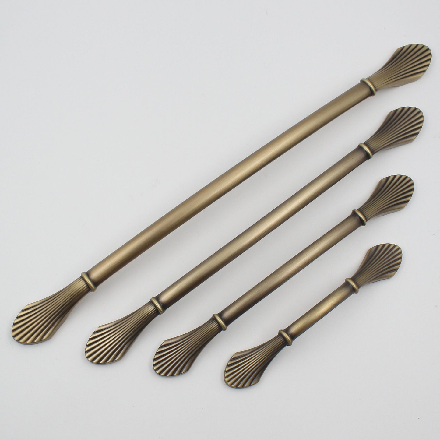 Antique Handles Pulls Cabinet Drawer Dresser Furniture Knob Handle Pulls Matt Dark Gold  - 1 pcs