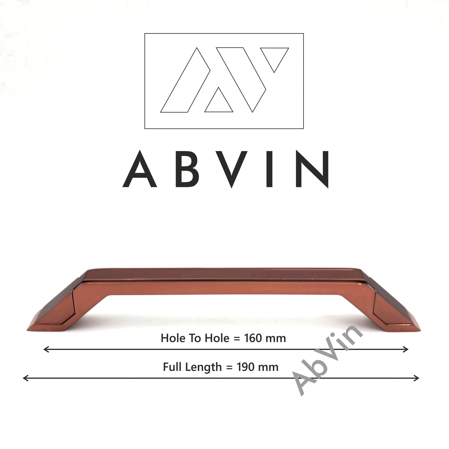 Modern Copper Handles Pulls Cabinet Drawer Dresser Furniture Appliance Knob Handle Pulls - 1 pcs