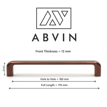 PVD Copper RoseGold Round Cabinet Hardware, Furniture Pulls for Doors, Cabinets, Cupboards & Drawers -1 Piece