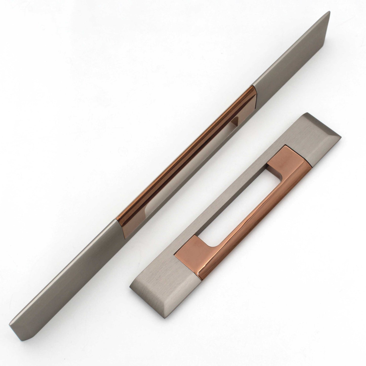 Modern Brush Silver Copper Cabinet Pull: ABVIN Furniture Handle