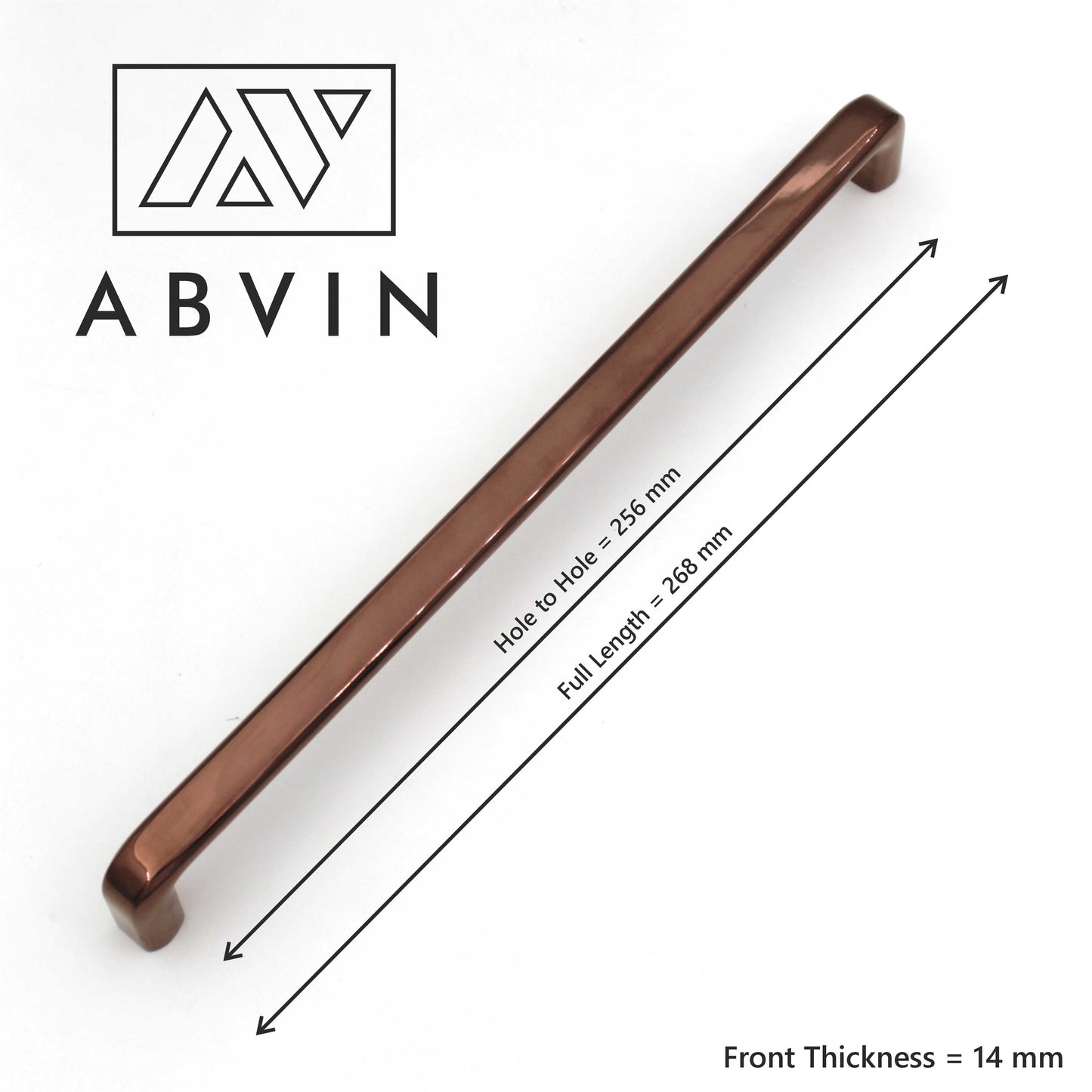 PVD Copper RoseGold Round Cabinet Hardware, Furniture Pulls for Doors, Cabinets, Cupboards & Drawers -1 Piece